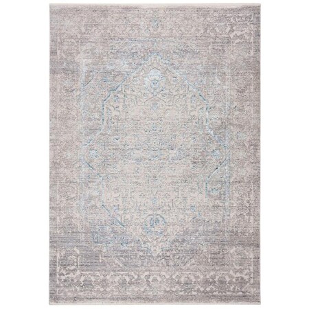 Safavieh 5 x 8 ft. Dream 401H Power Loomed Rectangle Area Rug Grey & Blue DRM401H-5
